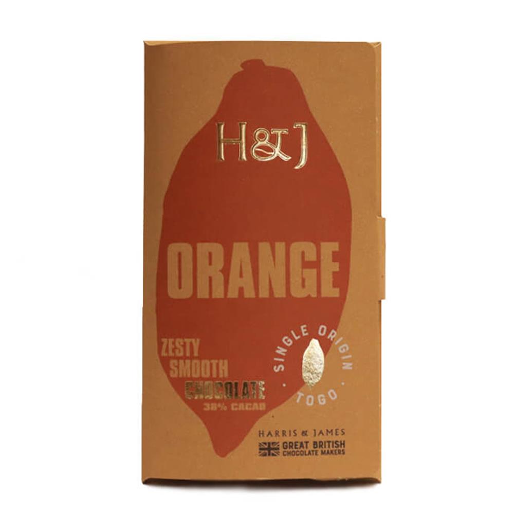 Harris & James Milk Chocolate Orange 86g
